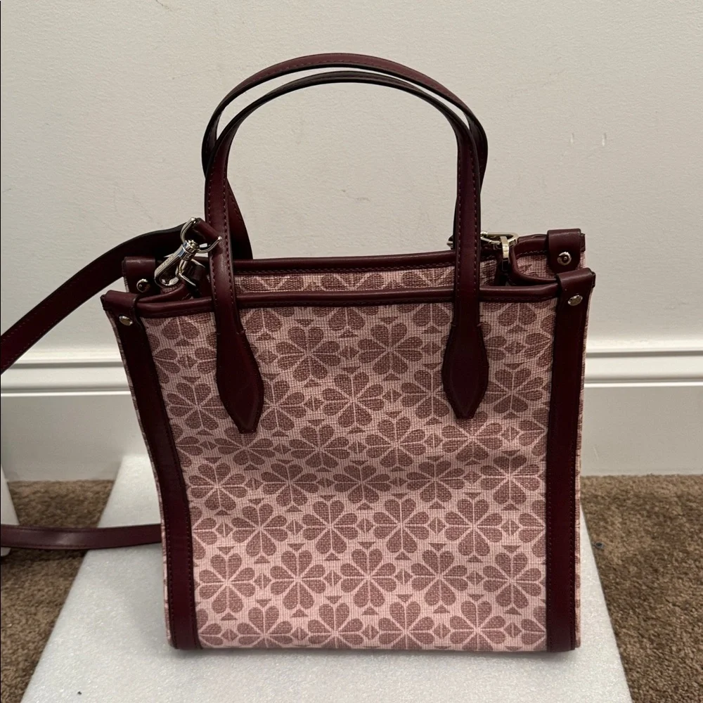 Kate Spade Spade Flower Coated Canvas Rowan Medium North South Tote bag - Picture 4 of 8